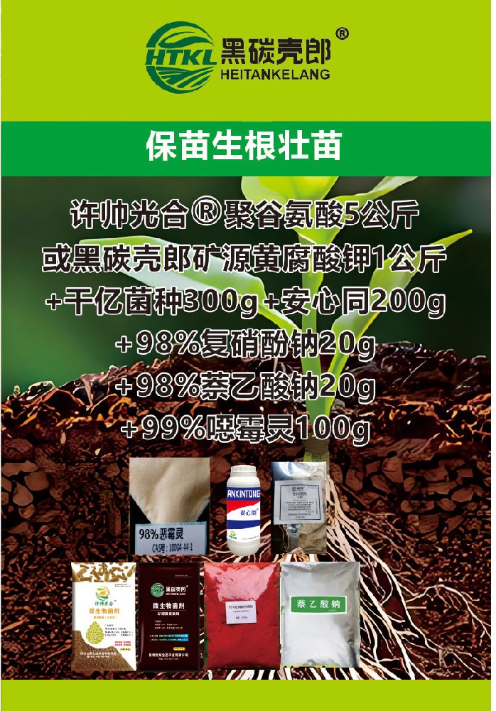 保苗生根壮苗